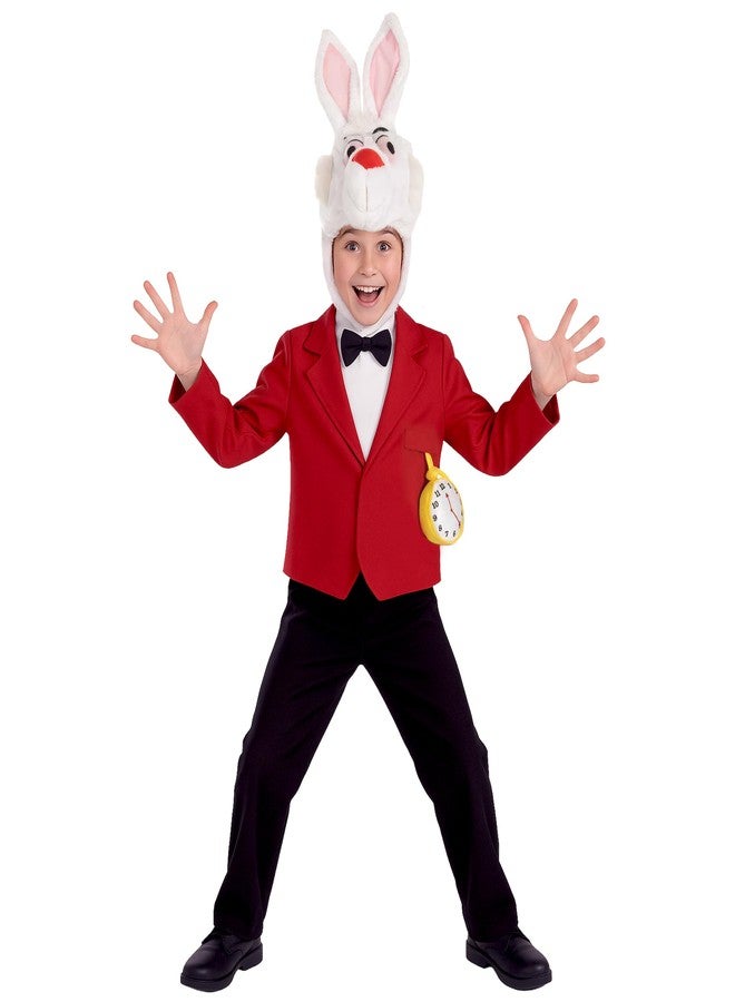 فن شاك زي الأرنب الأبيض للأطفال من فن شاك، زي أرنب للأولاد والبنات، زي أرنب لطيف للأطفال للعب والتنكر، صغير - Image 1